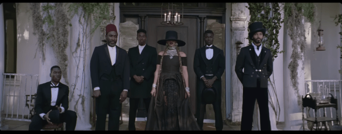 Beyonce and the secret society